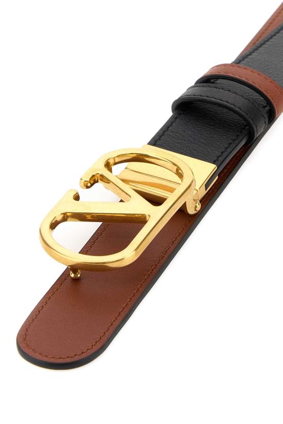 26SS 발렌티노 가라바니 가죽 벨트 8Y2T0SQ3IYR DRN BLACK - VALENTINO GARAVANI