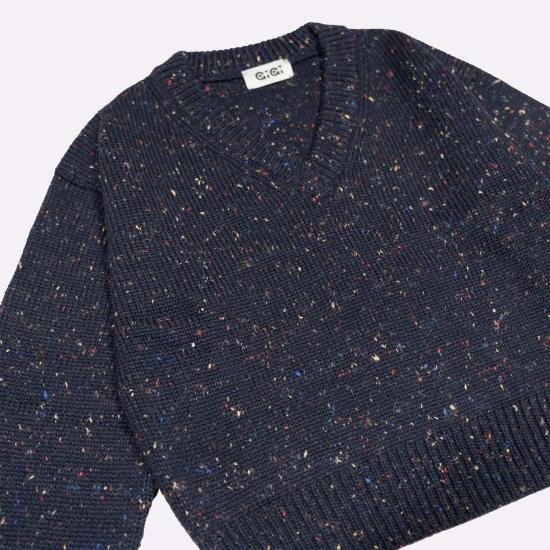  지지 니트웨어 스웨터 제인 브이넥 - GIGI KNITWEAR