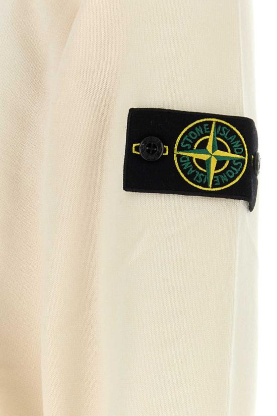 26FW 스톤 아일랜드 라이트 RWS 퓨어 울 크루넥 스웨터 L2S155100071S00C4 V0093 IVORY - STONE ISLAND
