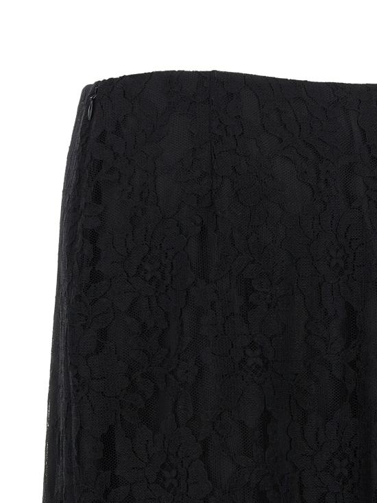 26SS 발렌티노 가라바니 롱 스커트 VA333520BM BLACK - VALENTINO GARAVANI