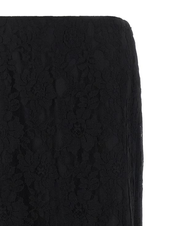 26SS 발렌티노 가라바니 롱 스커트 VA333520BM BLACK - VALENTINO GARAVANI