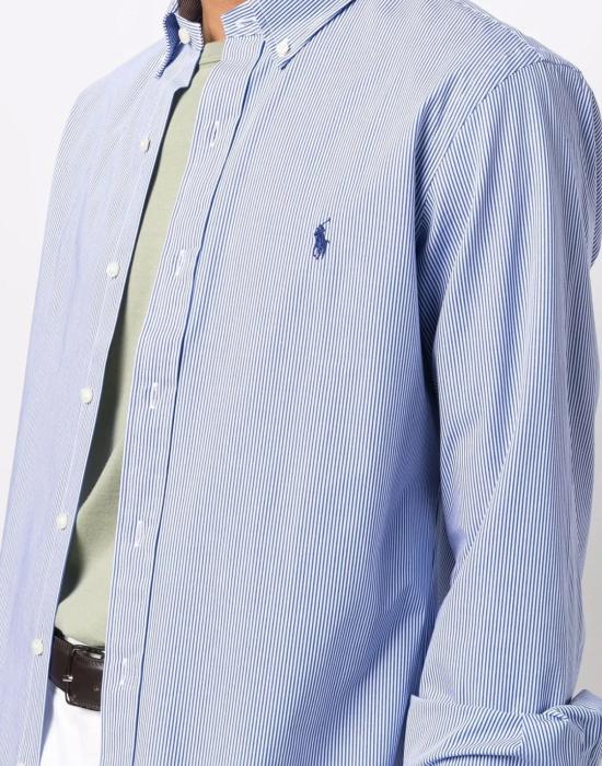 26SS 폴로 랄프로렌 긴팔 셔츠 710832480007 BLUE - POLO RALPH LAUREN