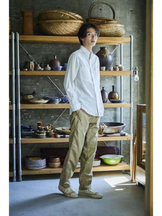  오어슬로우 스트레이트 팬츠 오슬로 슬림핏 작업복 바지 - ORSLOW