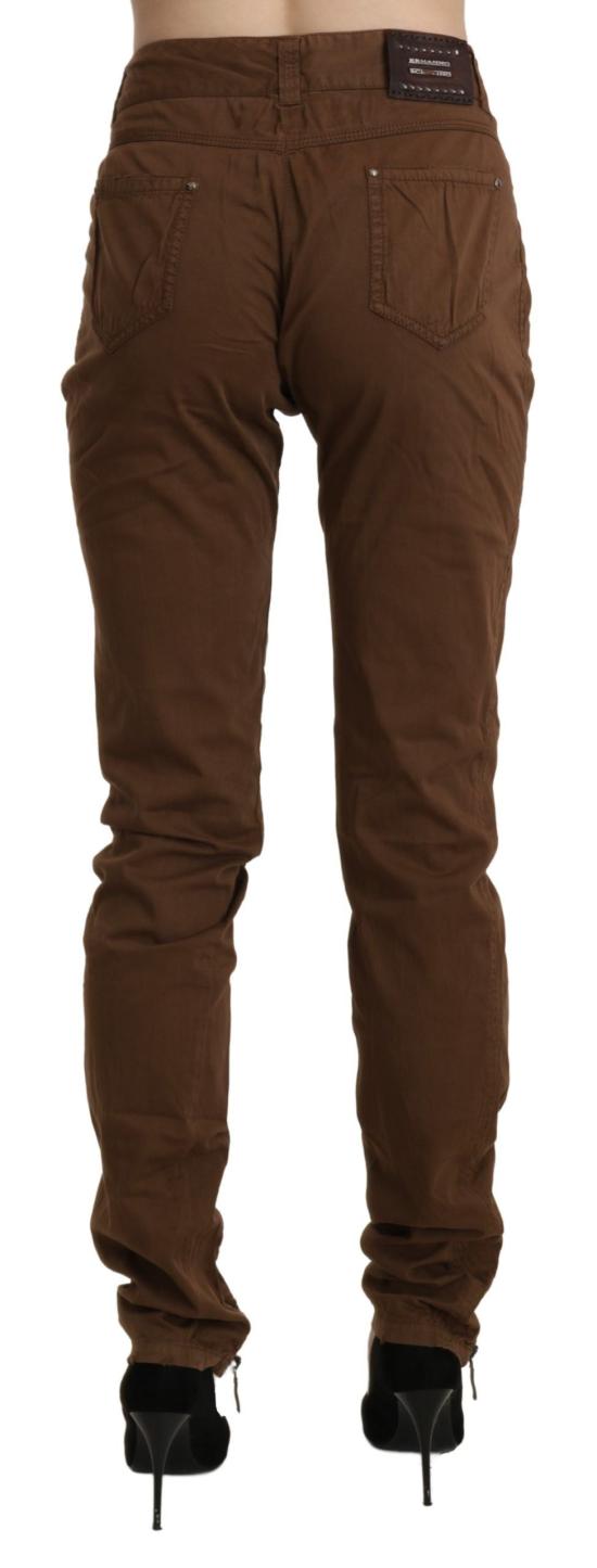  에르마노 설비노 스트레이트 팬츠 PAN71138 BROWN - ERMANNO SCERVINO