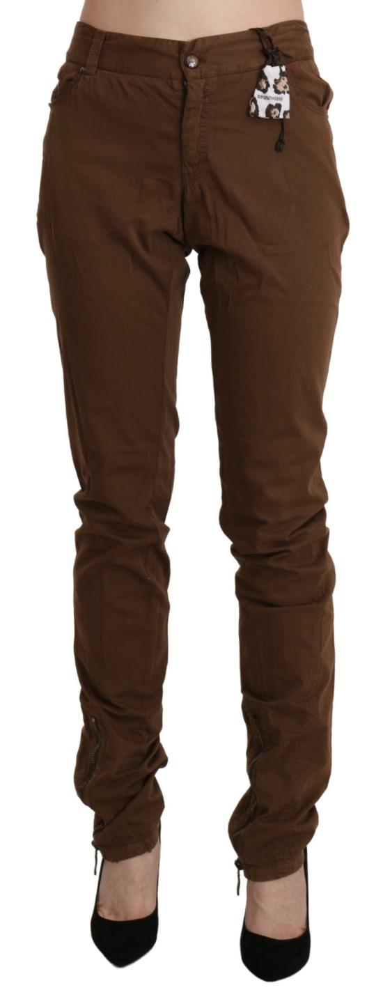  에르마노 설비노 스트레이트 팬츠 PAN71138 BROWN - ERMANNO SCERVINO