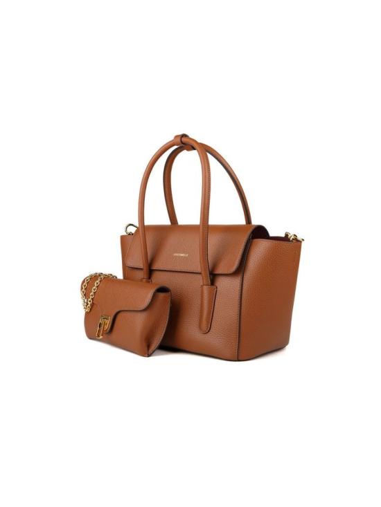  코치넬리 토트백 E1 T8A 18 02 01 W11 ONESIZE Coccinelle COGNAC - COCCINELLE