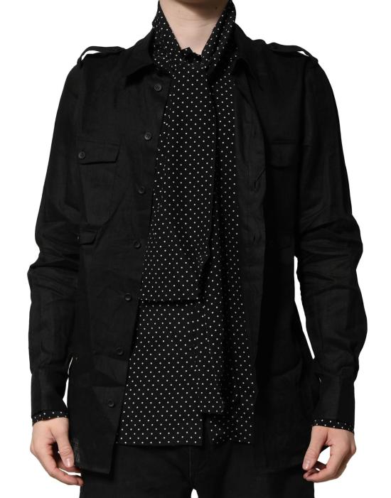  돌체앤가바나 긴팔 셔츠 TSH90652 BLACK