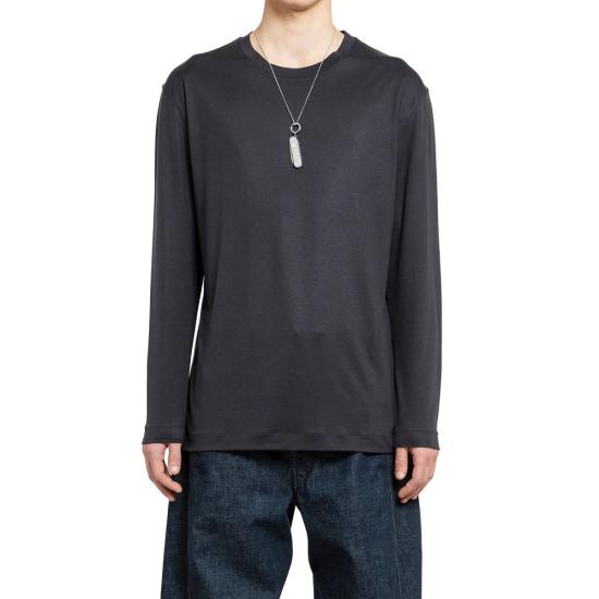  르메르 탑 LE 9183310250196 BLACK - LEMAIRE