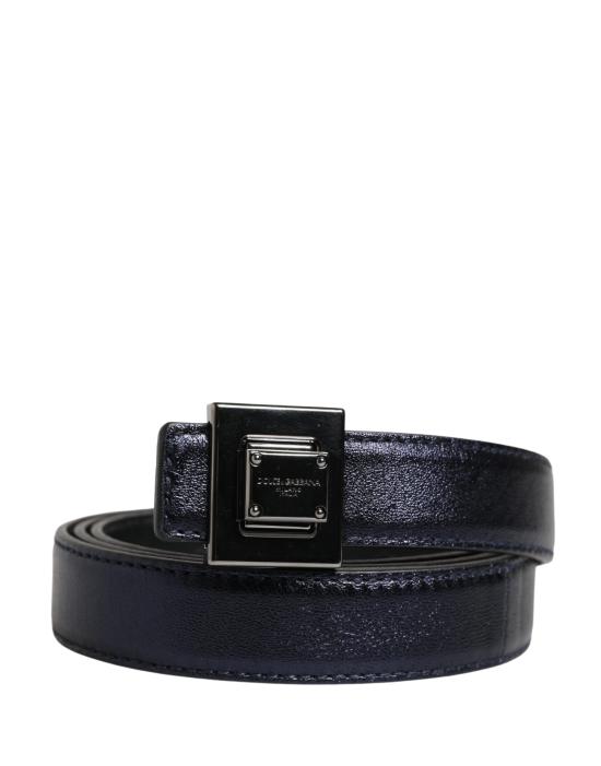  돌체앤가바나 가죽 벨트 BEL9537 BLACK - DOLCE & GABBANA