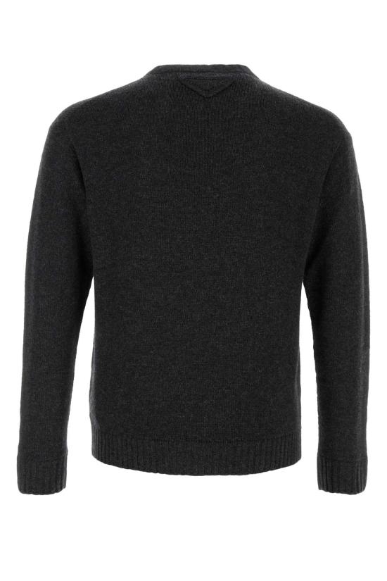 26SS 프라다 스웨터 UMF190SOOO18PR F0308 GRAY - PRADA