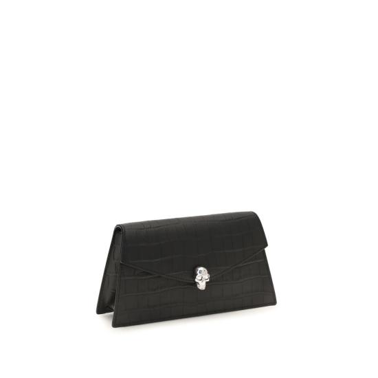 26FW 알렉산더 맥퀸 클러치/파우치 AL8746981HBT21000BB BLACK - ALEXANDER MCQUEEN