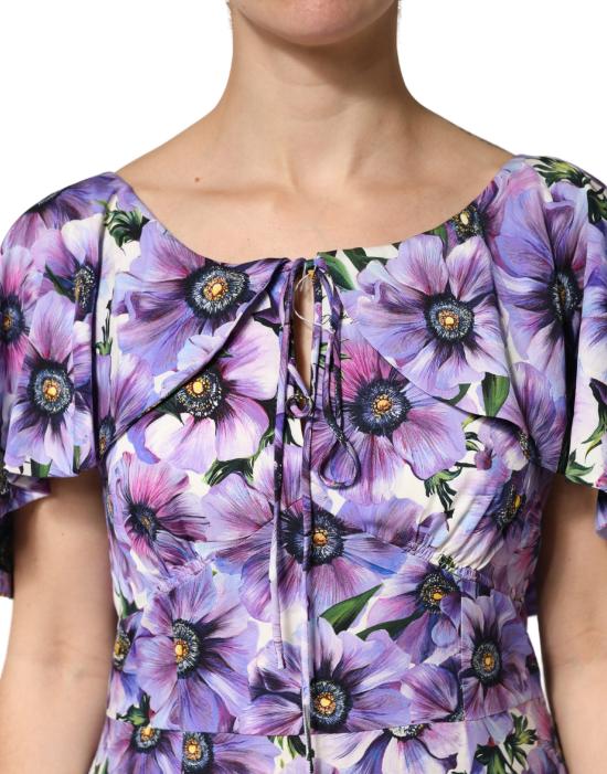  돌체앤가바나 롱 원피스 DR81921 PURPLE - DOLCE & GABBANA