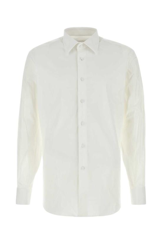 26FW 프라다 긴팔 셔츠 UCM492SOOO10XM F0009 WHITE