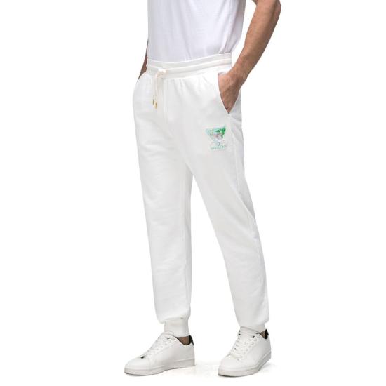  카사블랑카 트레이닝/조거 팬츠 CA 7559666 WHITE - CASABLANCA