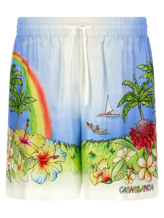 26SS 카사블랑카 숏팬츠 CA328802BM MULTICOLOR