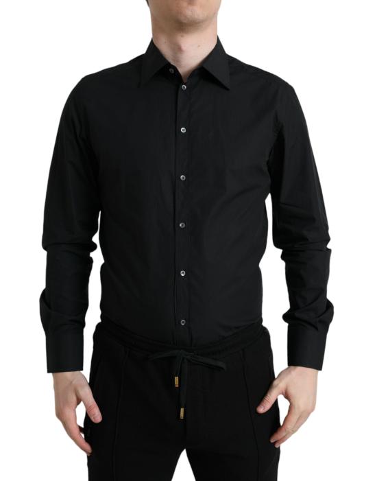  돌체앤가바나 긴팔 셔츠 TSH84718 BLACK