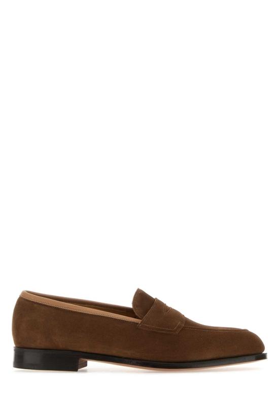  에드워드 그린 스니커즈 PICCADILLY SUEDE BROWN