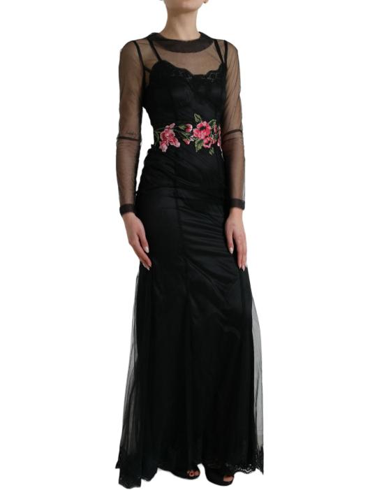  돌체앤가바나 롱 원피스 DR281079 BLACK - DOLCE & GABBANA