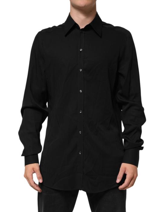  돌체앤가바나 긴팔 셔츠 TSH90805 BLACK - DOLCE & GABBANA