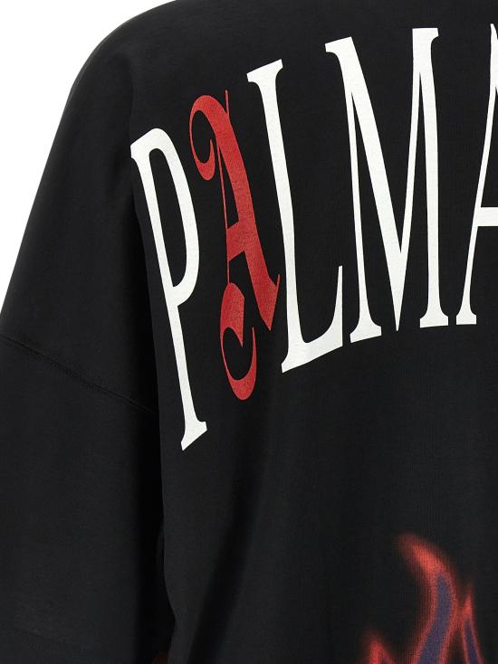 25FW 팜앤젤스 탑 PA316668BM BLACK - PALM ANGELS