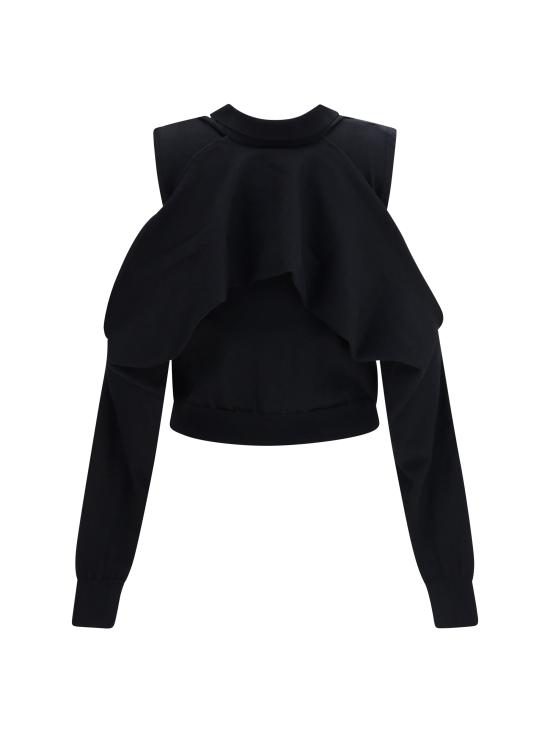 26SS 알랭폴 가디건 S5WKWTO02 BLACK - ALAINPAUL