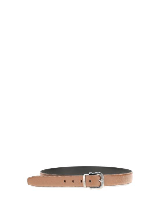 26FW 살바토레 페라가모 가죽 벨트 795402 001 BROWN - SALVATORE FERRAGAMO