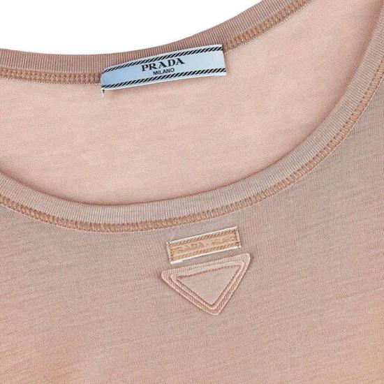  프라다 민소매 티셔츠 PR 9133465141460 BEIGE - PRADA