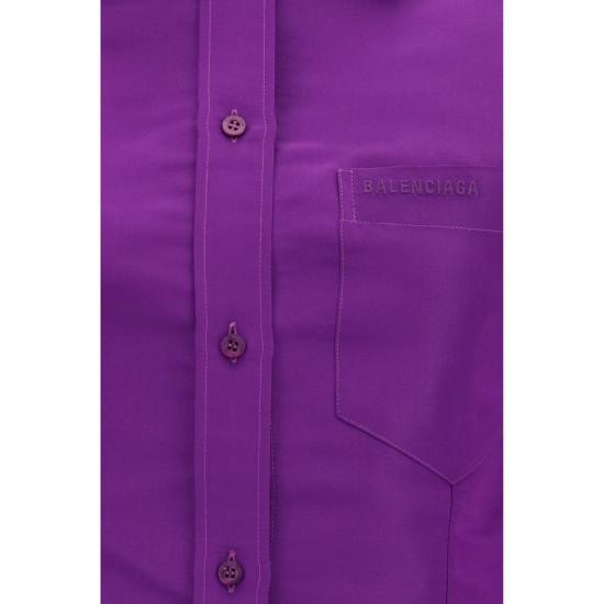 26FW 발렌시아가 블라우스 BA872318TUP195210BB PURPLE - BALENCIAGA