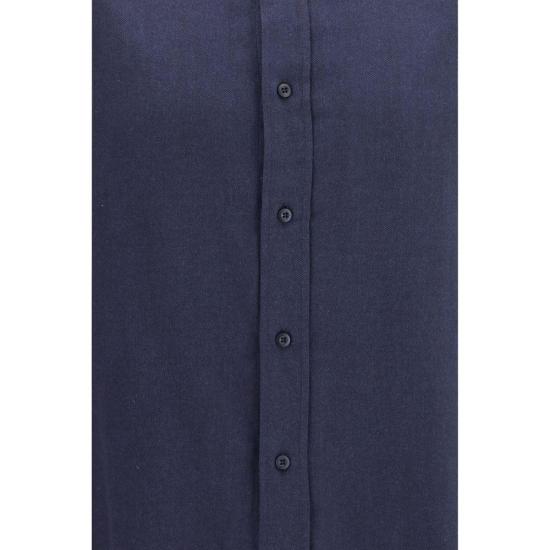 26FW 브루넬로 쿠치넬리 긴팔 셔츠 BRMY6370627C019BB BLUE - BRUNELLO CUCINELLI