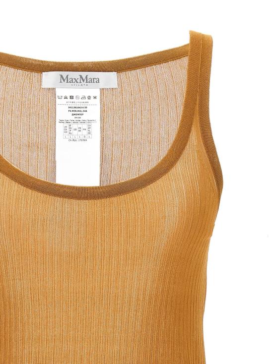  막스마라 민소매 티셔츠 MA288303BM GOLD - MAX MARA