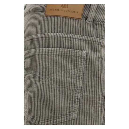 26FW 브루넬로 쿠치넬리 스트레이트 팬츠 BRM280NF1012CMX48BB BICOLOR - BRUNELLO CUCINELLI