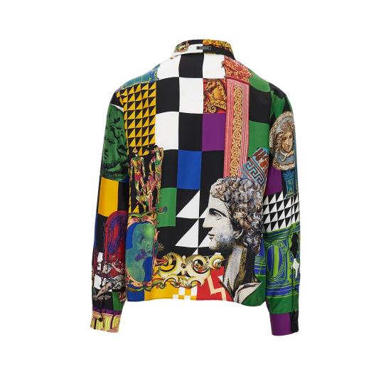 26FW 베르사체 긴팔 셔츠 10245201A19270 Multicolor - VERSACE