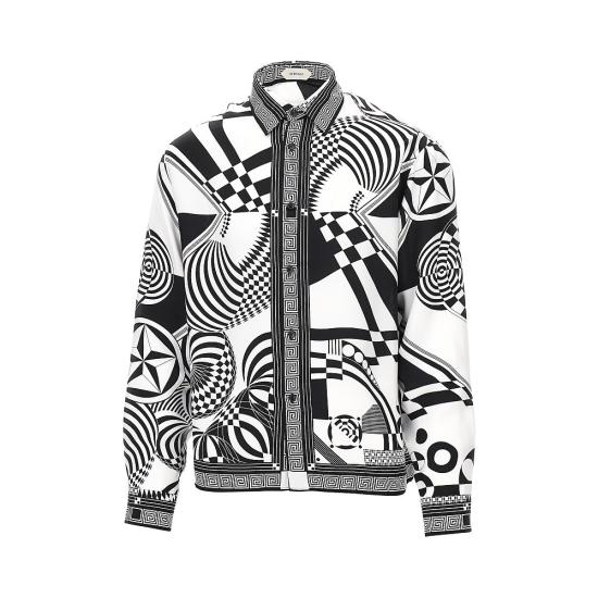 26FW 베르사체 긴팔 셔츠 10245201A19268 Multicolor