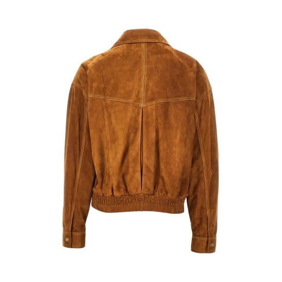 26FW 베르사체 무스탕 10253901A18380 Brown - VERSACE