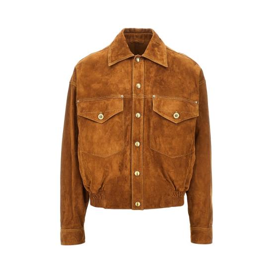 26FW 베르사체 무스탕 10253901A18380 Brown