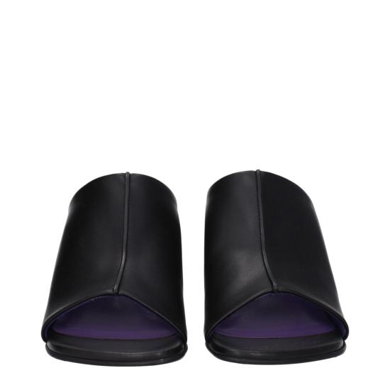  스텔라 맥카트니 뮬/슬리퍼 ST9256254570761BT BLACK - STELLA MCCARTNEY