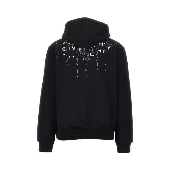 26FW 지방시 후드 티셔츠 BMJ0NJ3YU8 Black - GIVENCHY