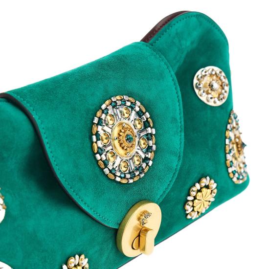 26FW 베르사체 클러치/파우치 10248601A18583 Green - VERSACE
