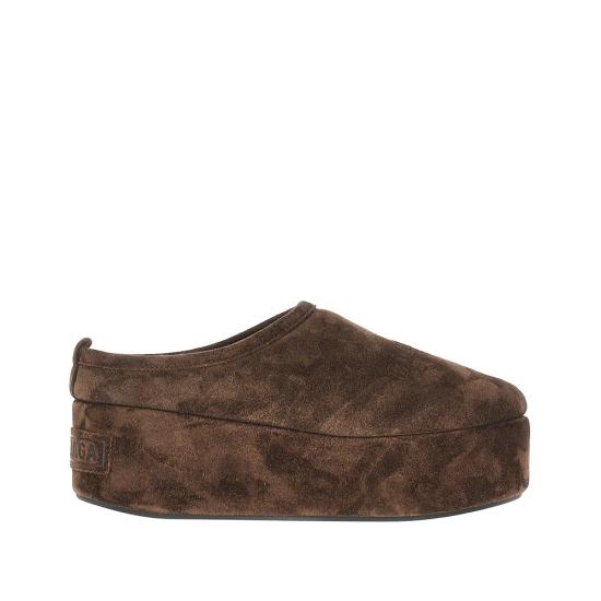 26FW 발렌시아가 알래스카 소프트 플랫폼 뮬 825258WBFC1 Brown