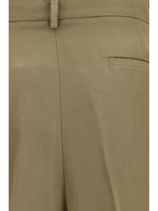 26SS 파비아나 필리피 플루이드 린넨 비스코스 버뮤다 쇼츠 PAD276F794M150 1275 BEIGE - FABIANA FILIPPI