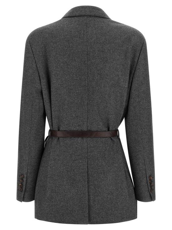 26FW 브루넬로 쿠치넬리 수트 자켓 BR336723BM GRAY - BRUNELLO CUCINELLI