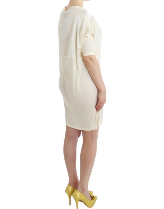  커스텀네셔널 미디 원피스 SIG11649 WHITE - COSTUME NATIONAL