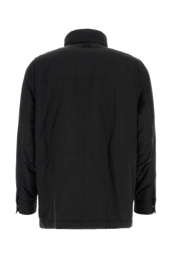 25FW 살바토레 페라가모 패딩 144852785752 NERNERWHIMUL BLACK - SALVATORE FERRAGAMO