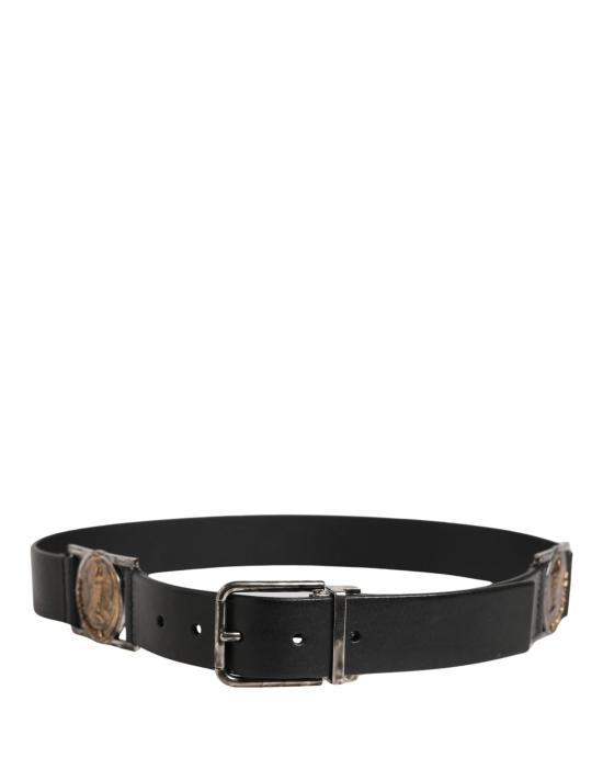  돌체앤가바나 가죽 벨트 BEL9534 BLACK - DOLCE & GABBANA