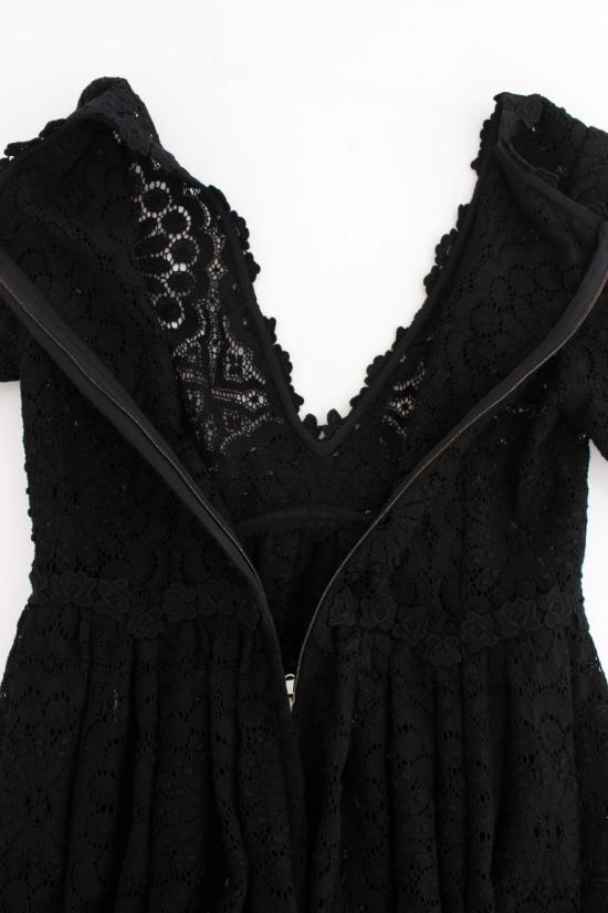  돌체앤가바나 롱 원피스 NOC10128 BLACK - DOLCE & GABBANA