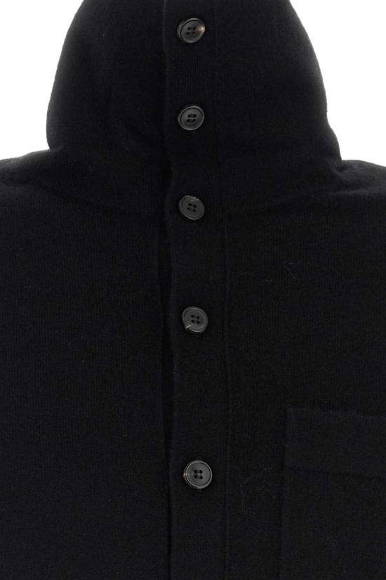 26FW 드리스 반 노튼 가디건 2620212094705 900 BLACK - DRIES VAN NOTEN