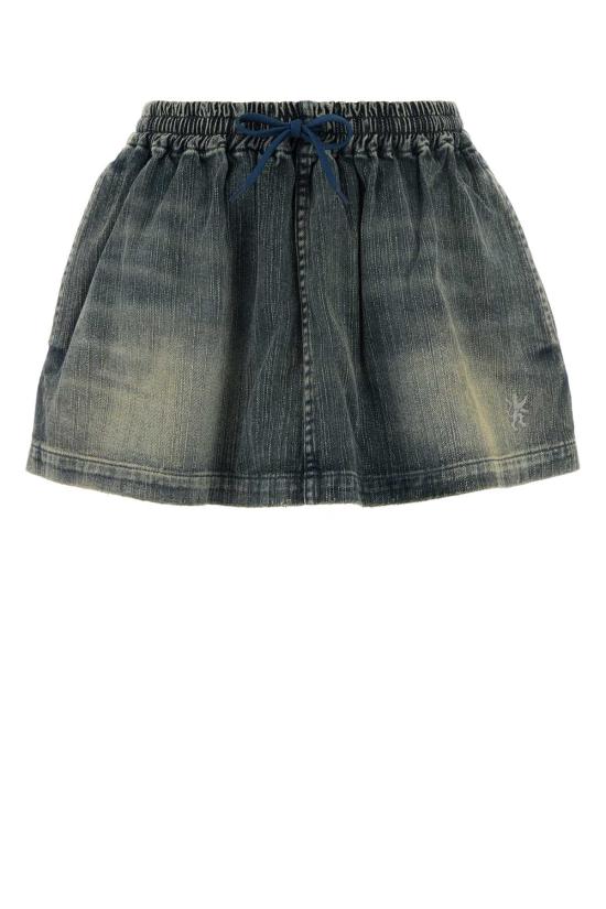 26SS 발렌시아가 데님 스커트 856908TTWC5 4200 BLUE