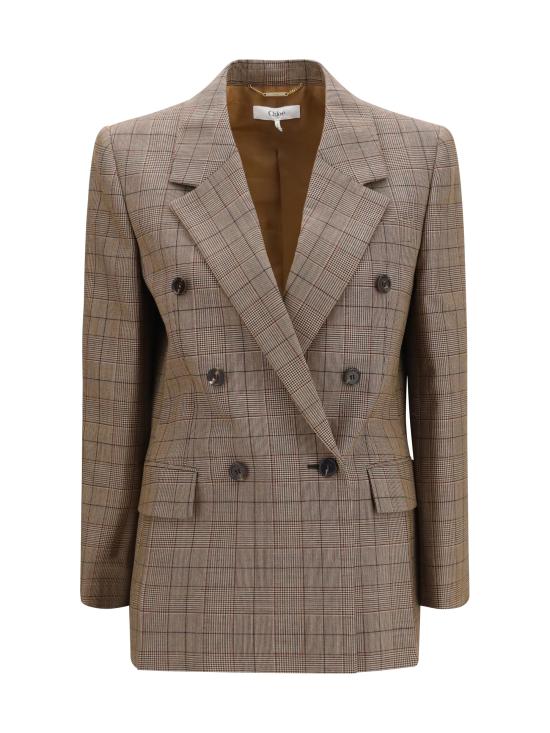 26FW 끌로에 수트 자켓 CH26AVE78164 93C BROWN
