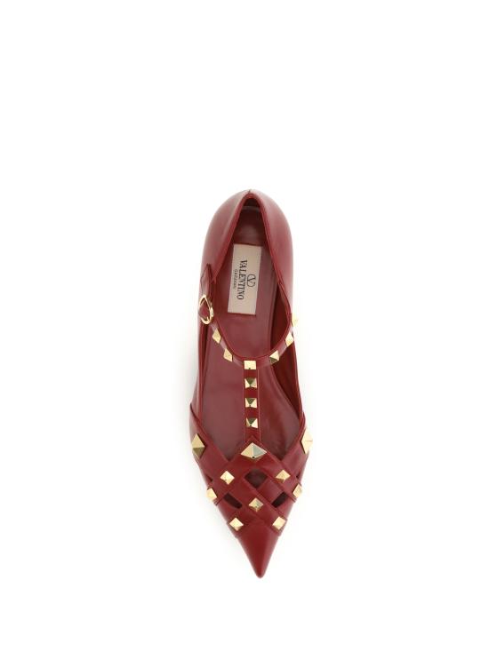 26FW 발렌티노 가라바니 플랫 슈즈 9W2S0PQ9JYW BGN RED - VALENTINO GARAVANI