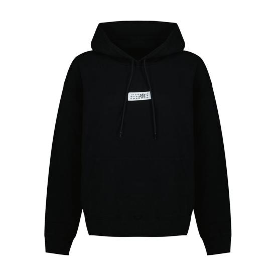 26SS MM6 메종마르지엘라 후드 티셔츠 CONFIG MMM025019 BLACK - MM6 MAISON MARGIELA